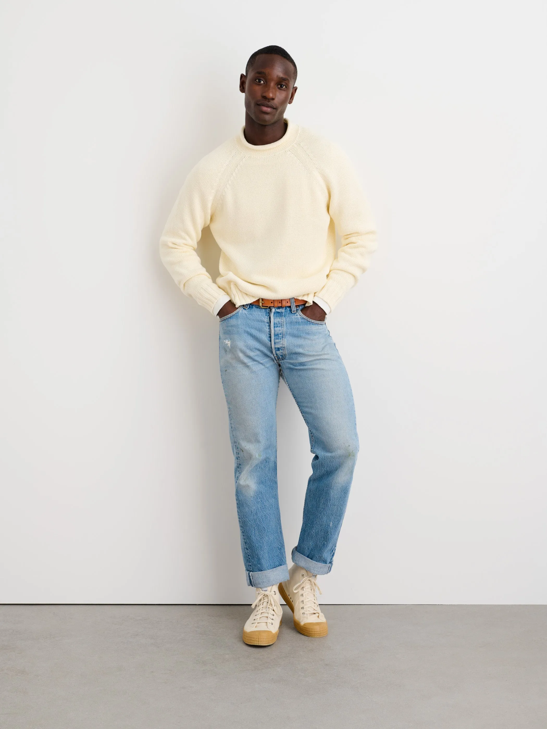 Unisex | Alex Sweater | Ivory