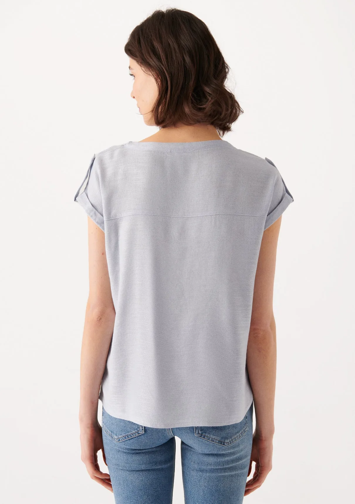 V Neck Blouse