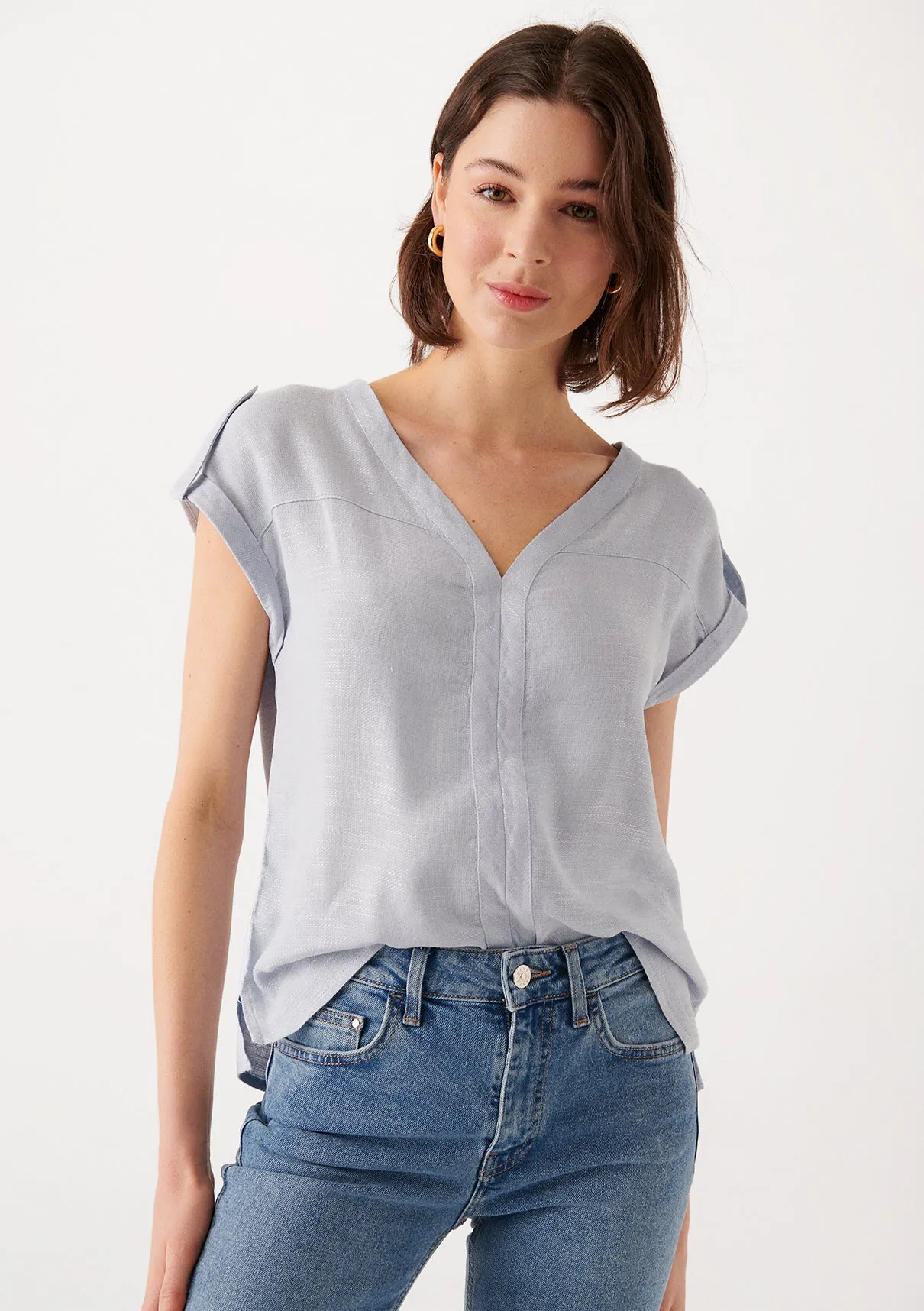 V Neck Blouse
