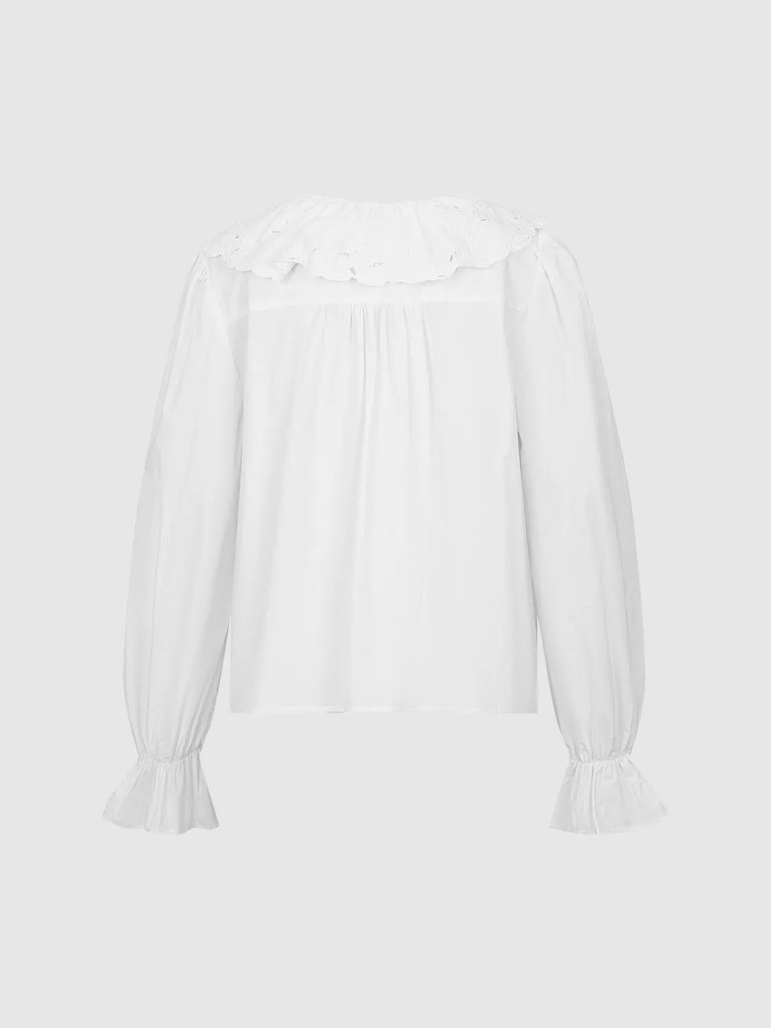 V-Neck Lace Blouses