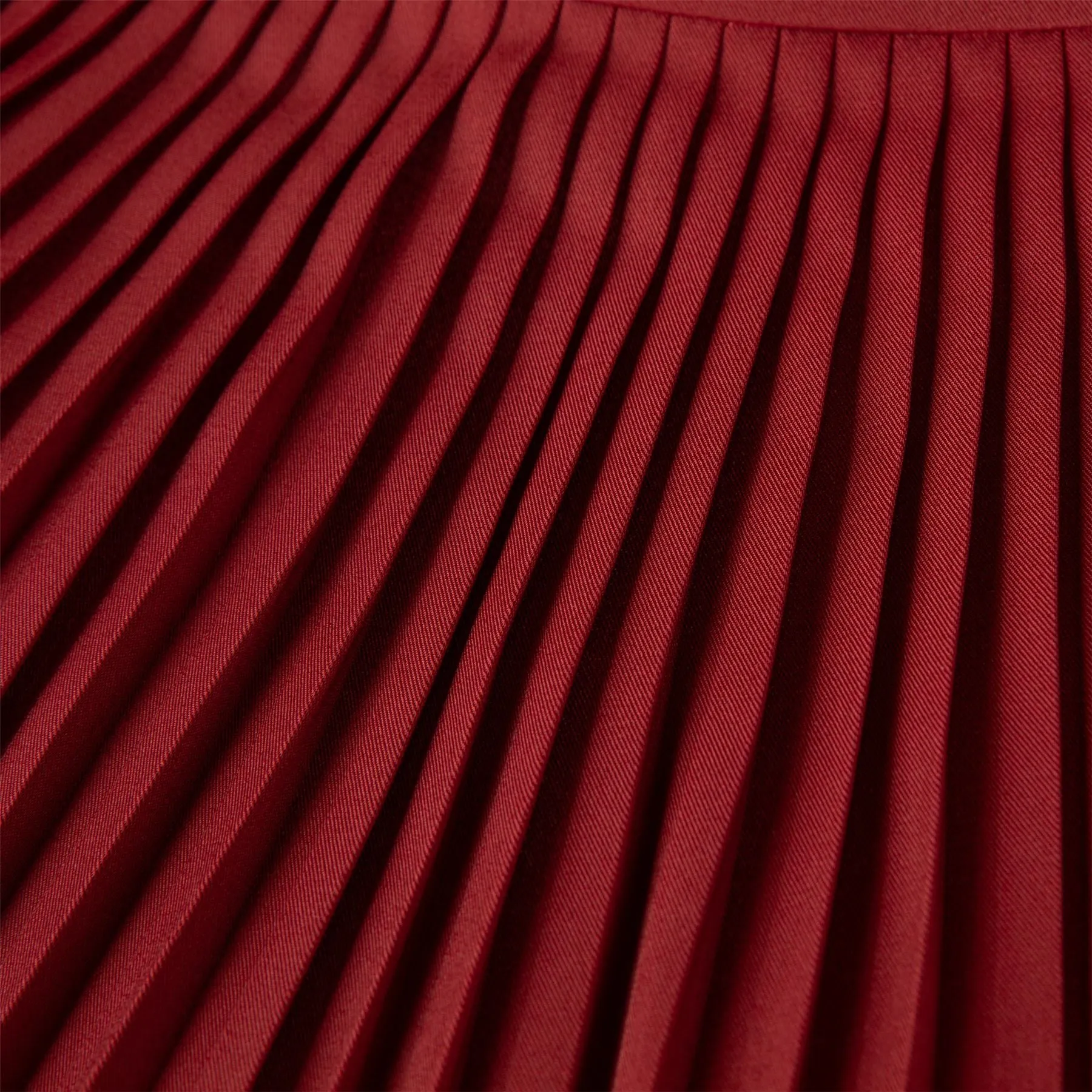 Valentina Pleated Skirt Vino