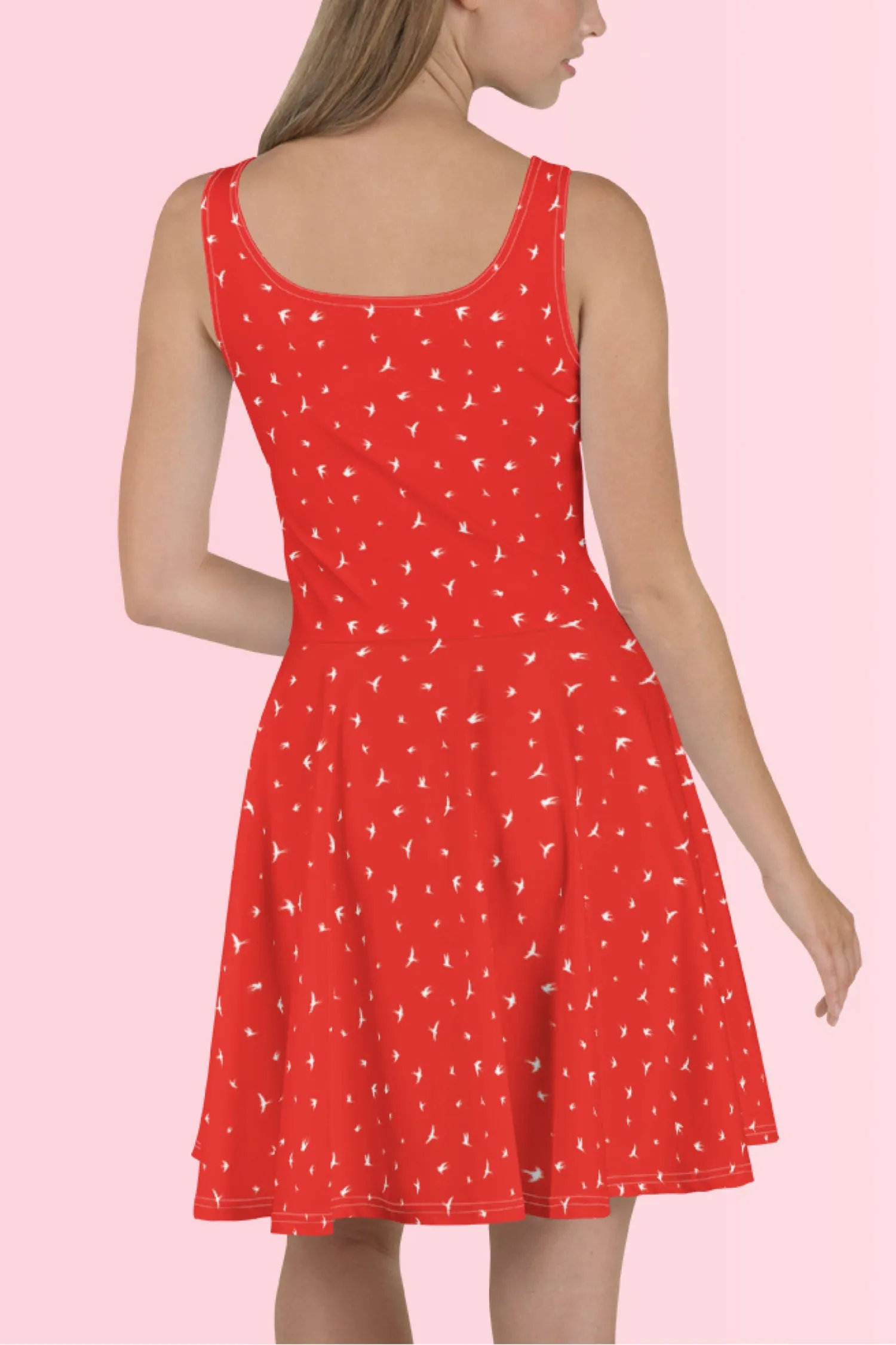 Vestido patinador Dreaming Birds