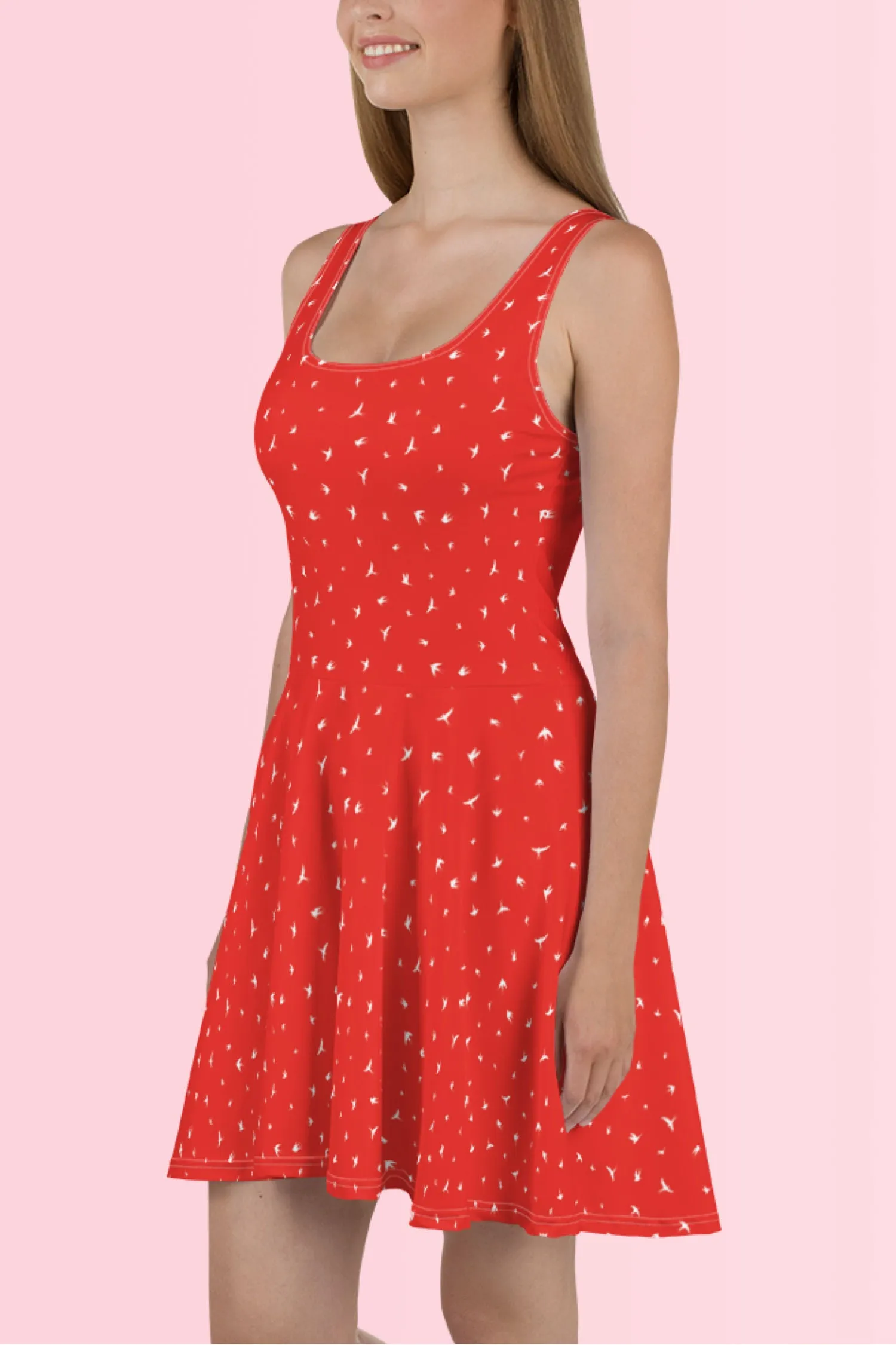 Vestido patinador Dreaming Birds