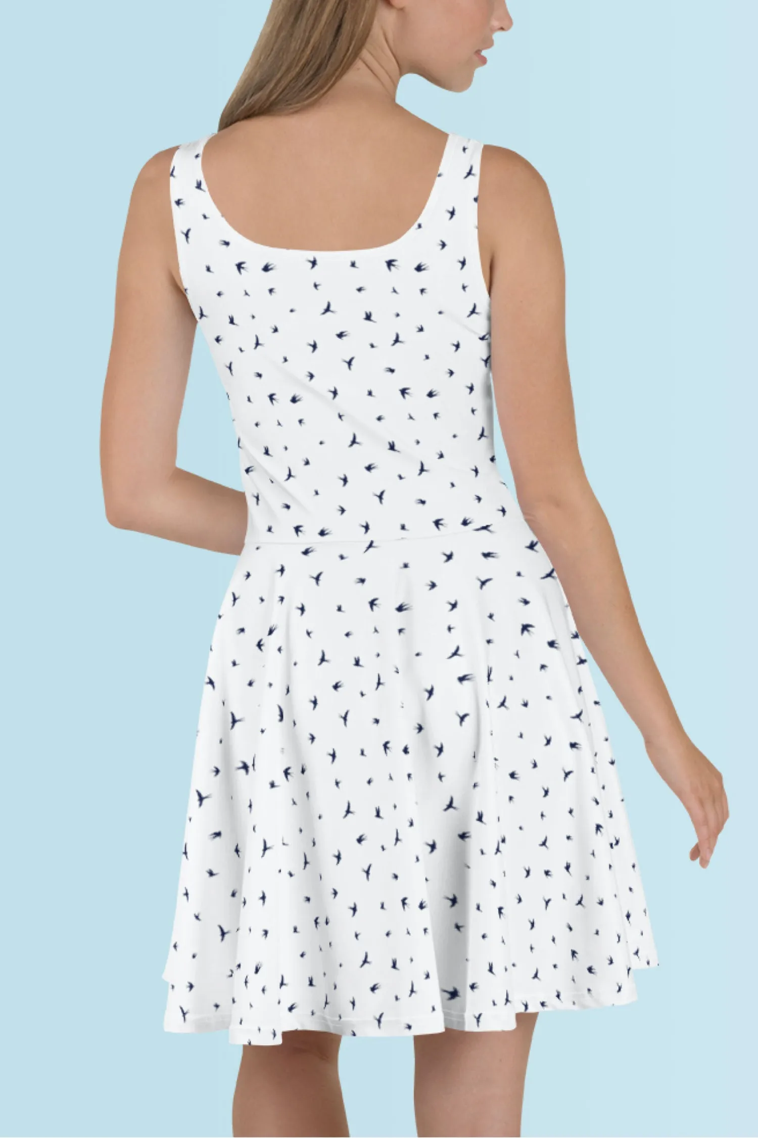 Vestido patinador Dreaming Birds