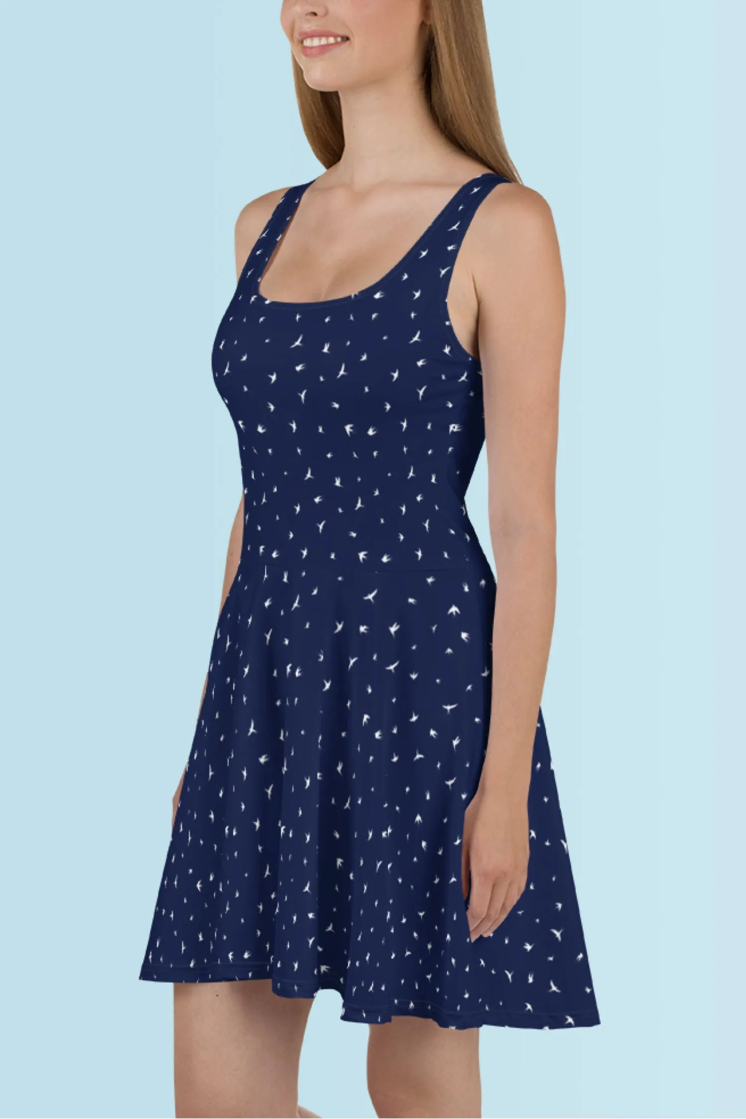 Vestido patinador Dreaming Birds