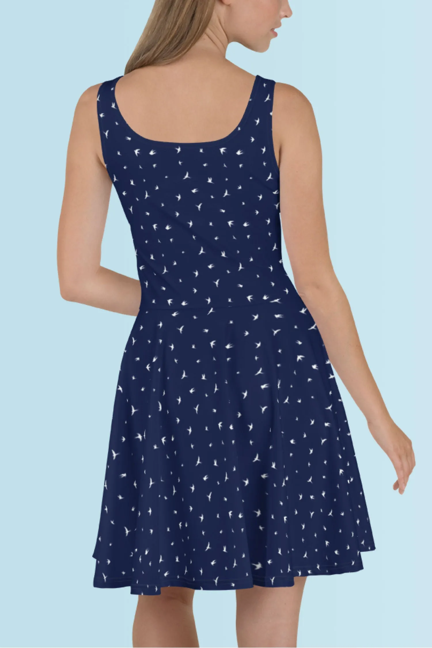 Vestido patinador Dreaming Birds