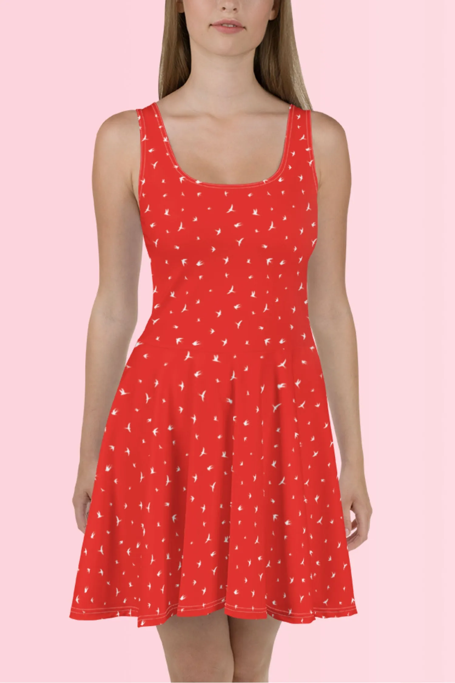 Vestido patinador Dreaming Birds