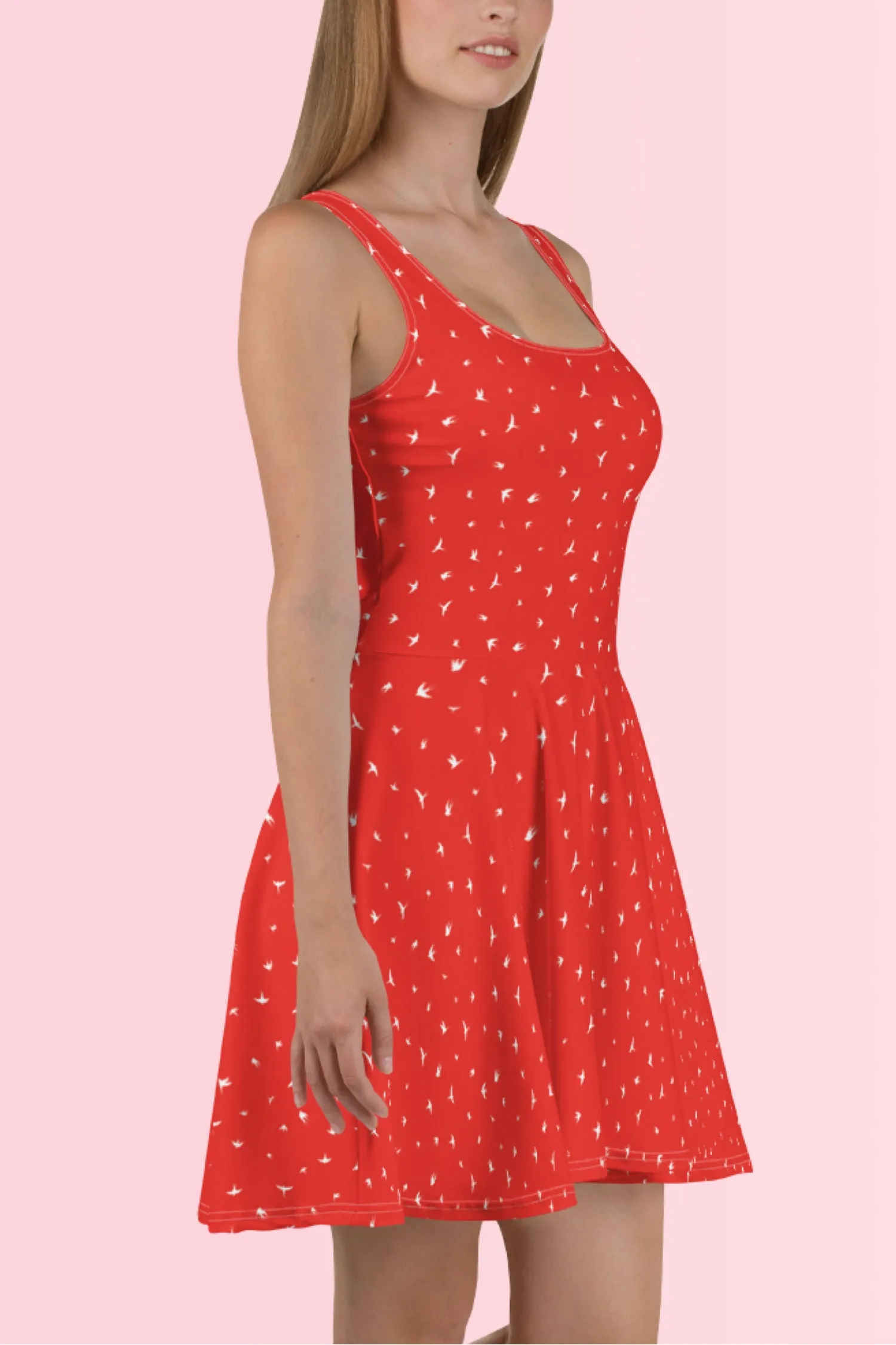 Vestido patinador Dreaming Birds