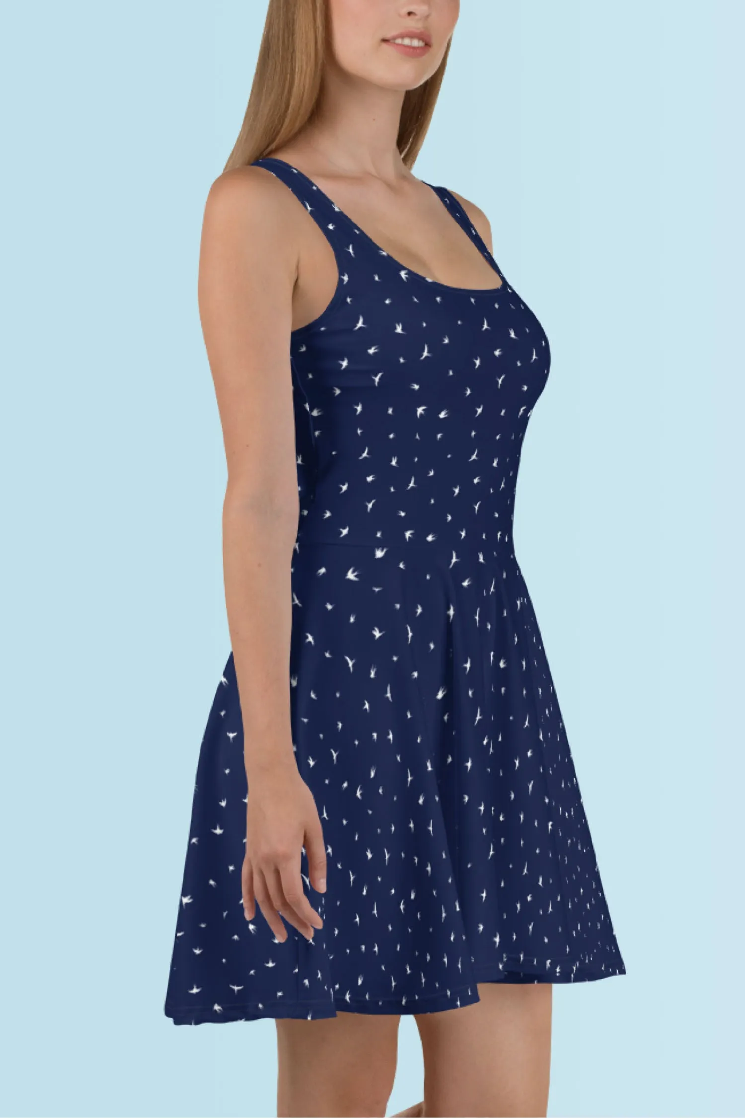 Vestido patinador Dreaming Birds