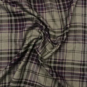 Viscose Twill Tartan - Hamilton