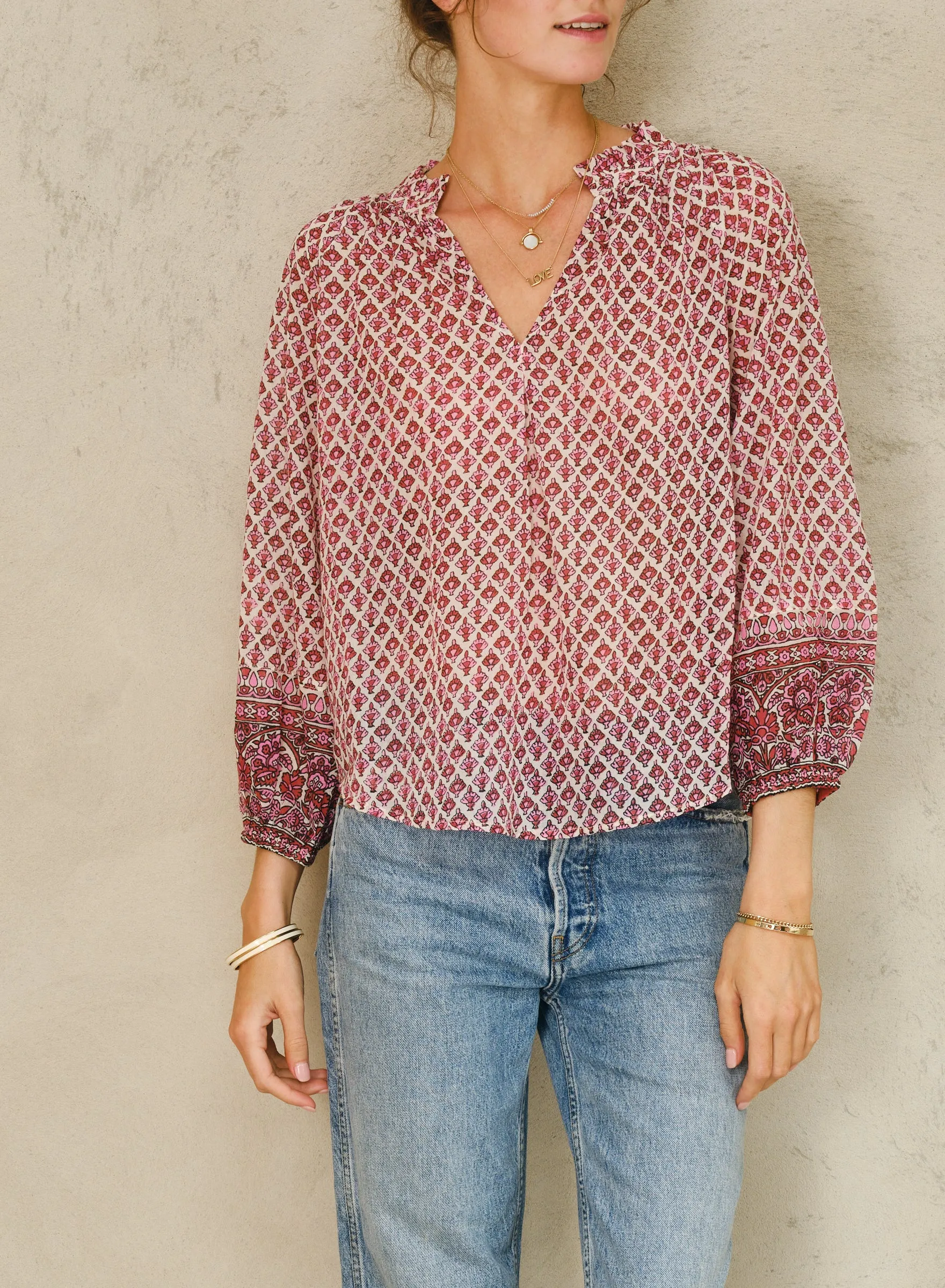 Viti L/S Top - Pink