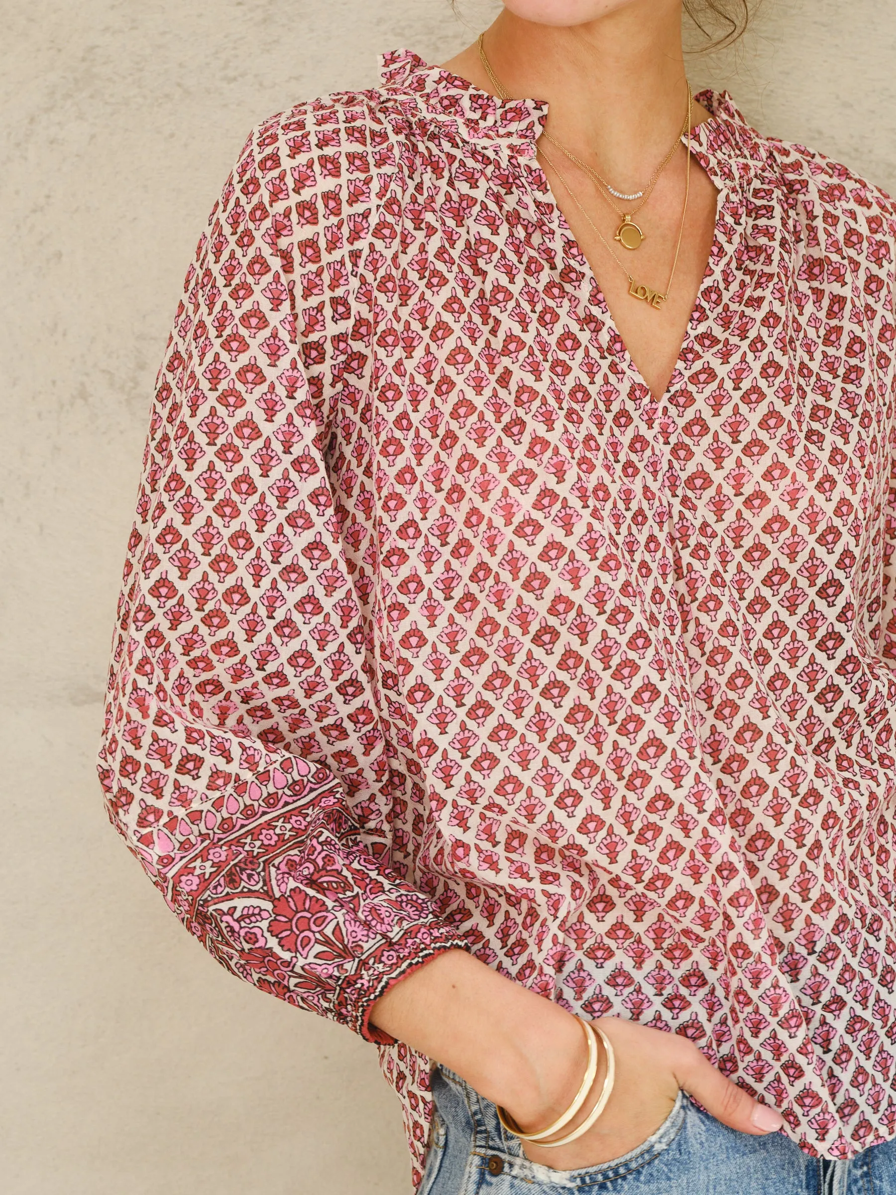 Viti L/S Top - Pink