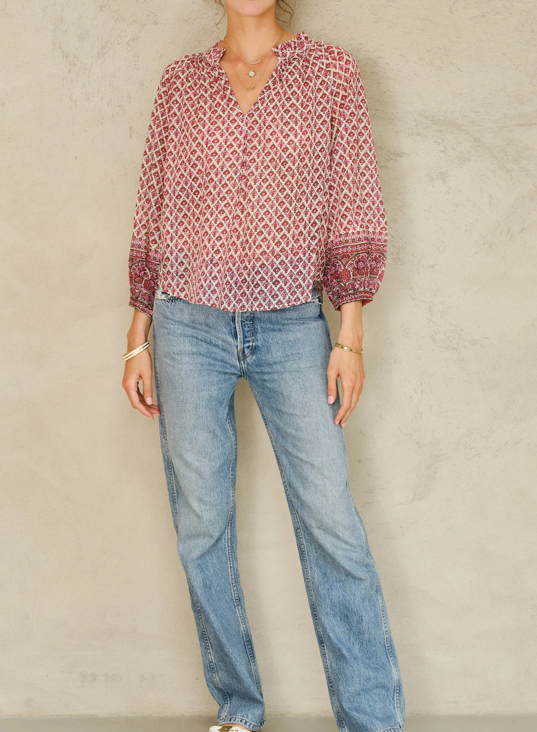 Viti L/S Top - Pink