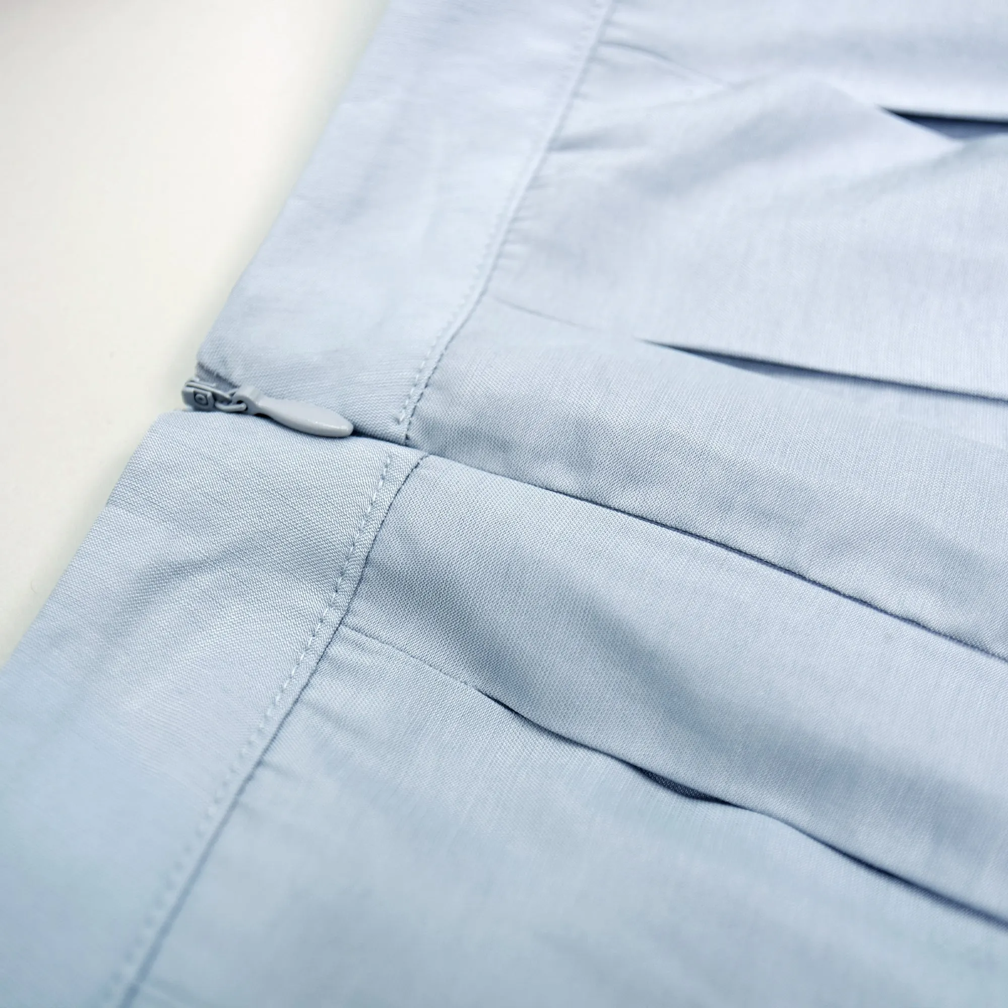Waist Pleated Maxi Skirt
