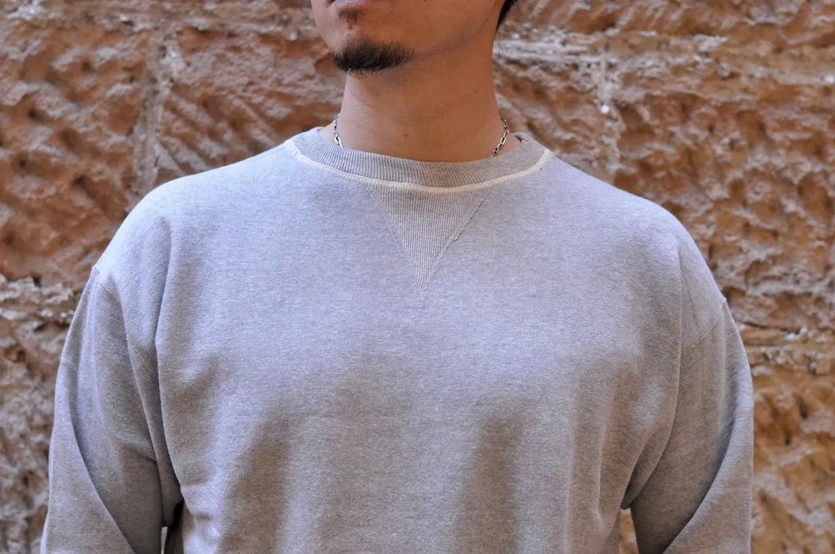 Warehouse Lot.401 10oz "Standard" Loopwheeled Sweatshirt (Heather Grey)