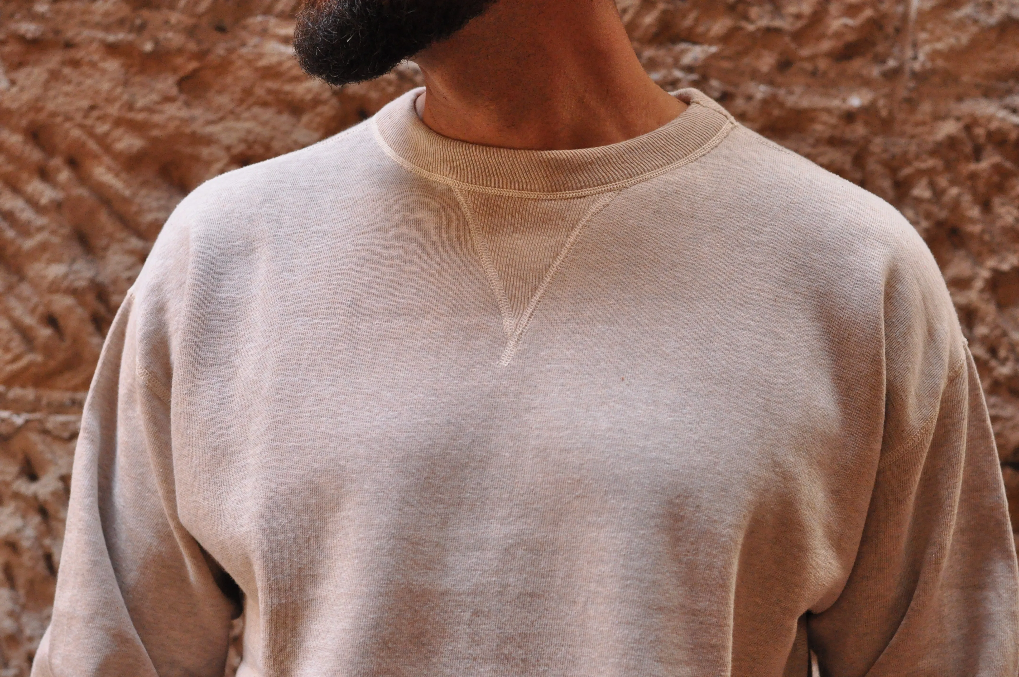 Warehouse Lot.401 10oz "Standard" Loopwheeled Sweatshirt (Oatmeal)