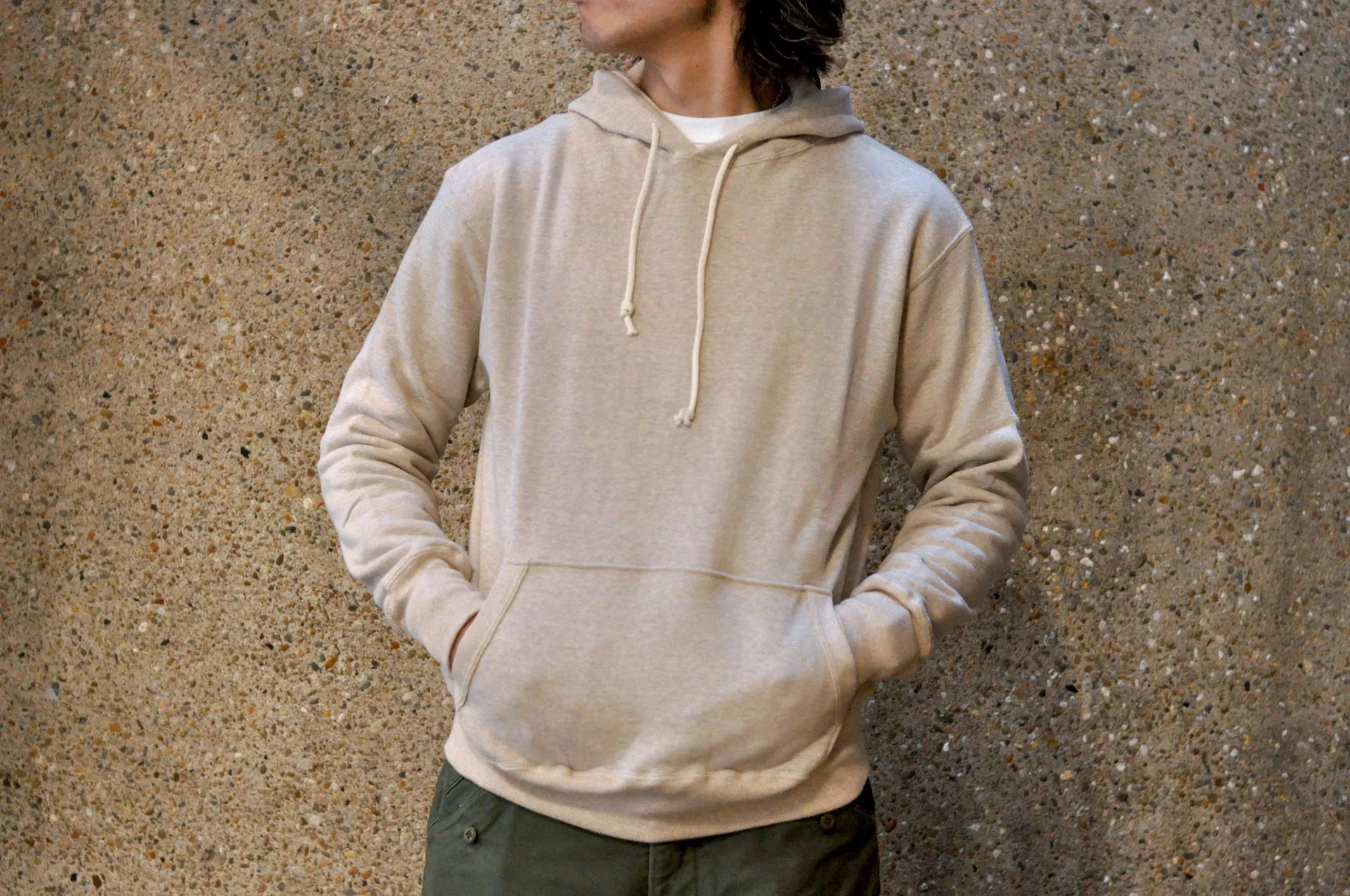 Warehouse Lot.450 10oz Loopwheeled Pull Over (Oatmeal)
