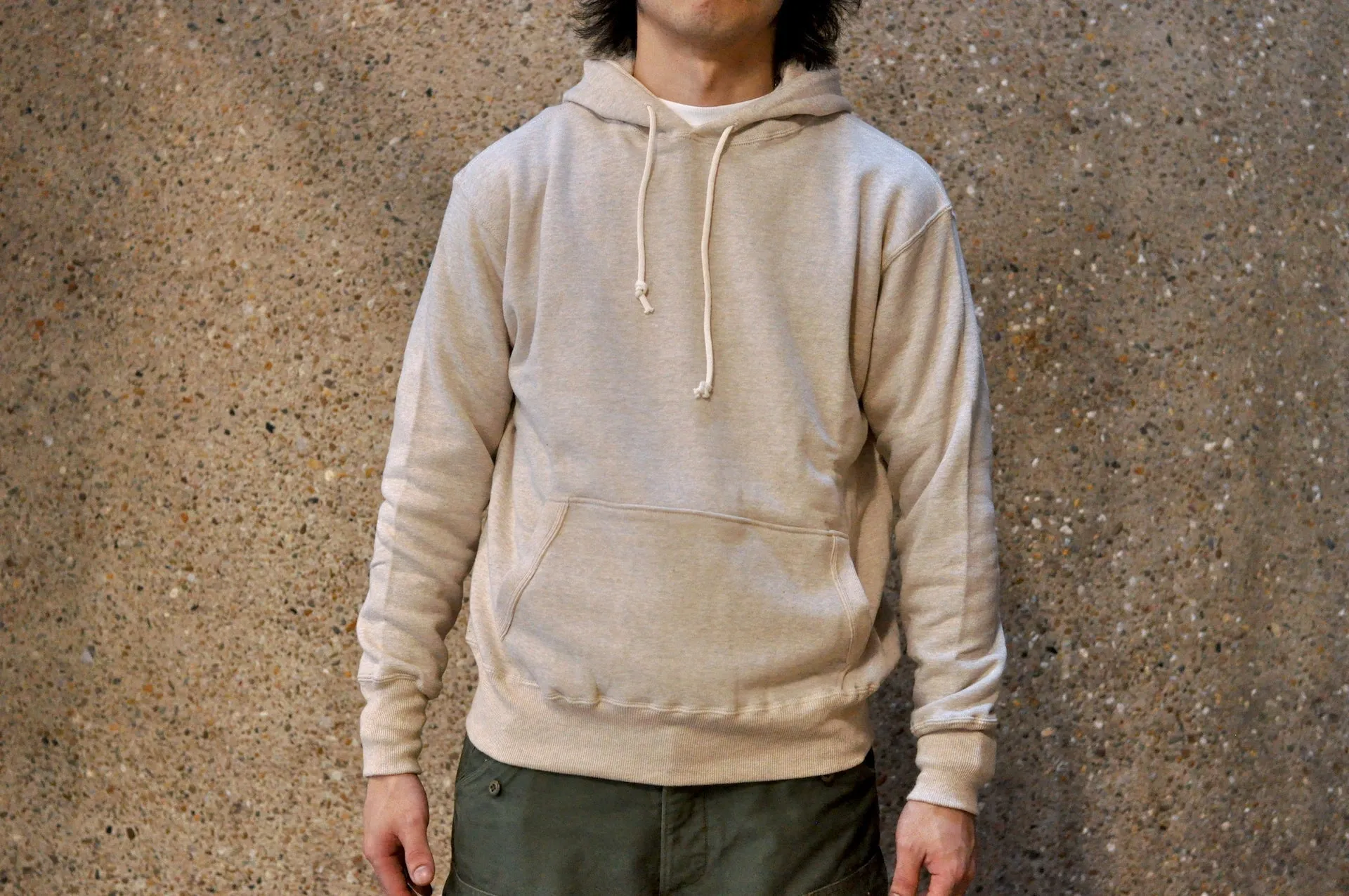 Warehouse Lot.450 10oz Loopwheeled Pull Over (Oatmeal)
