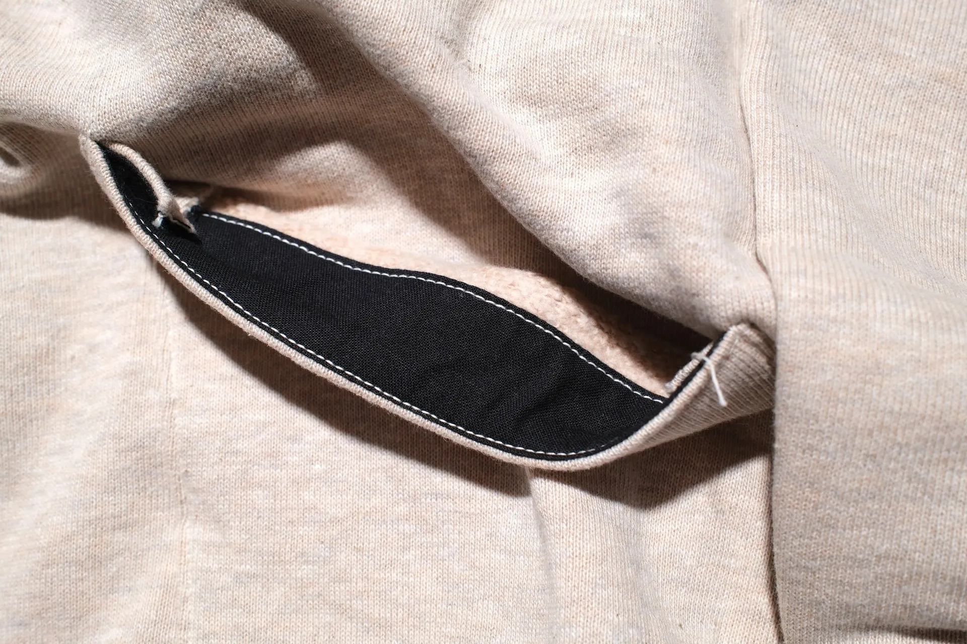 Warehouse Lot.453 10oz Loopwheeled "Footy" Pull Over (Oatmeal)