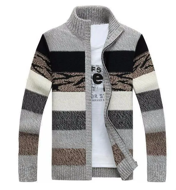 West Louis™ Knitted Sweater Cardigan