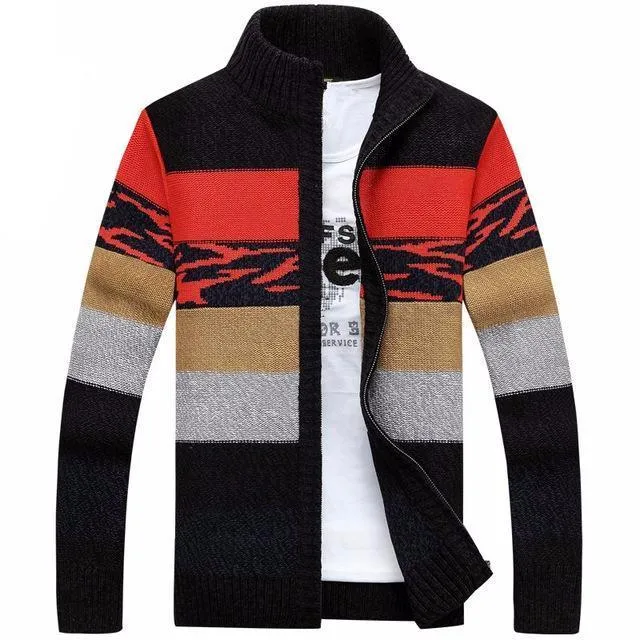 West Louis™ Knitted Sweater Cardigan