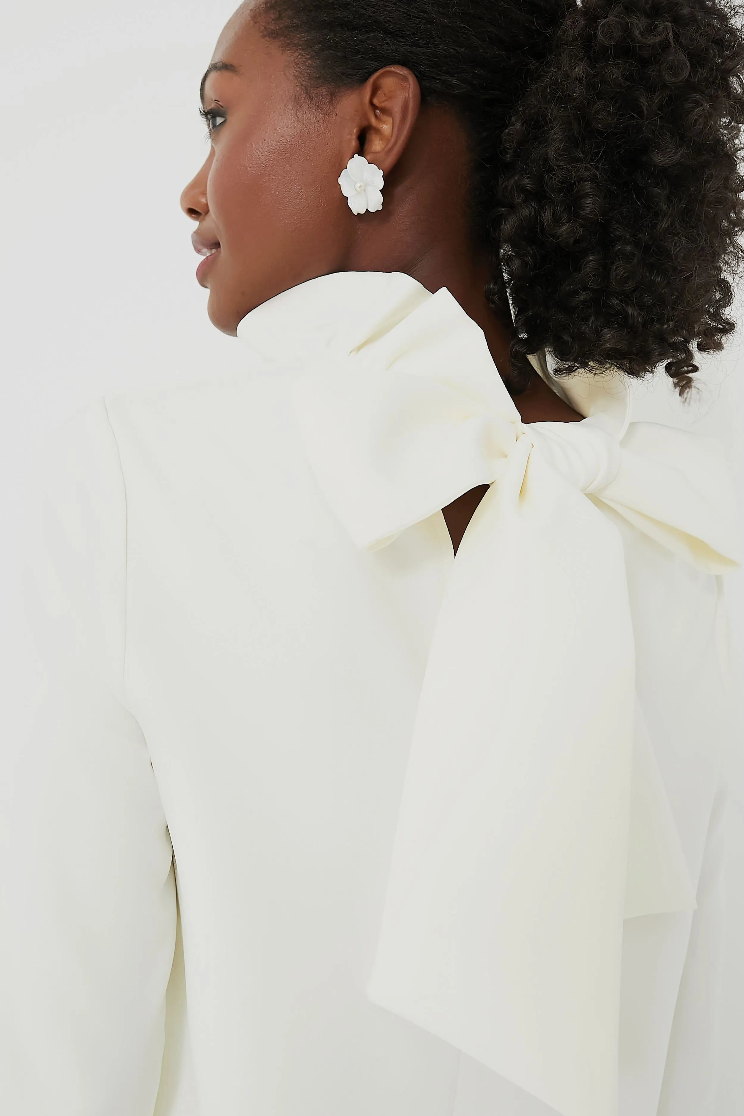 White Faye Blouse