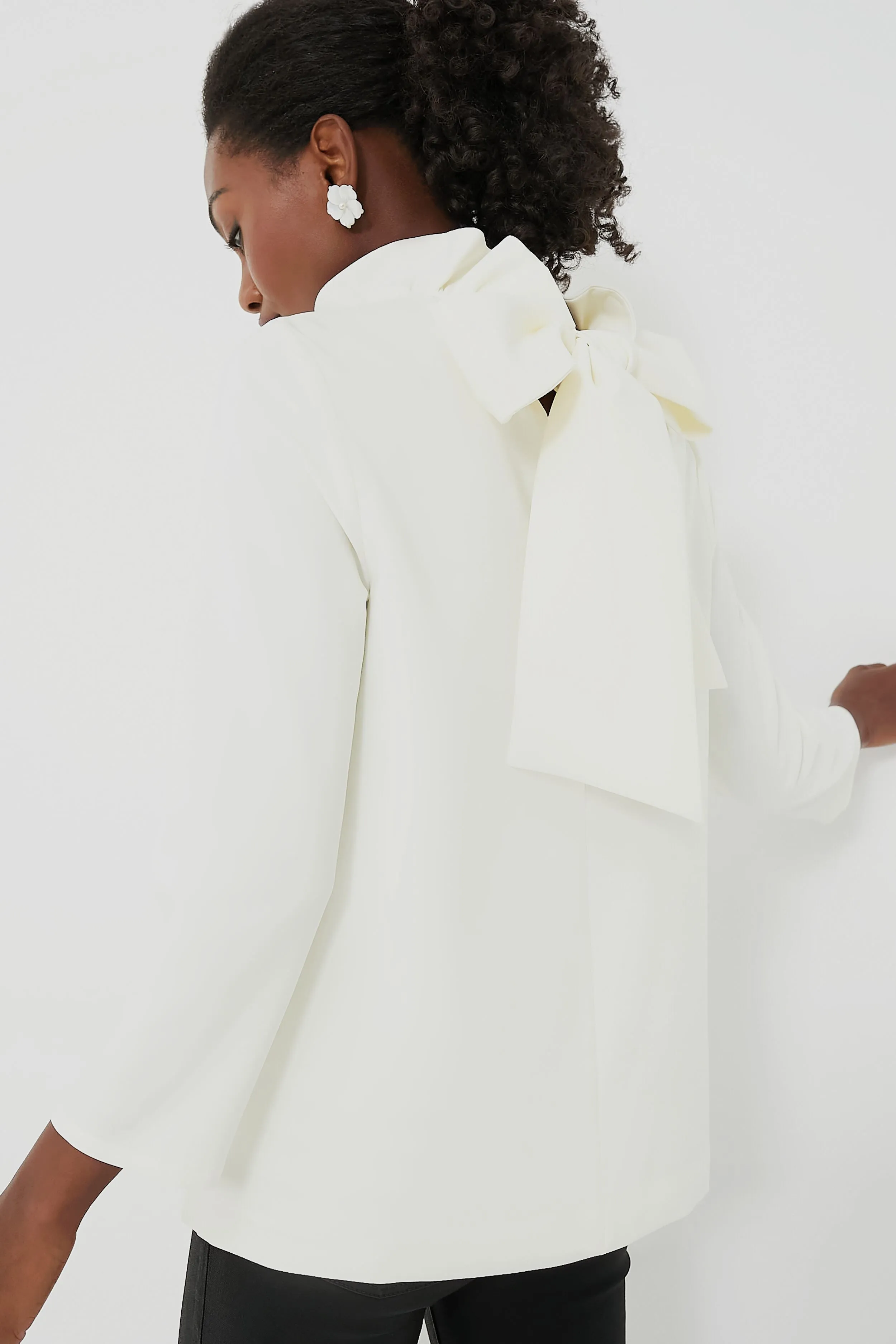White Faye Blouse