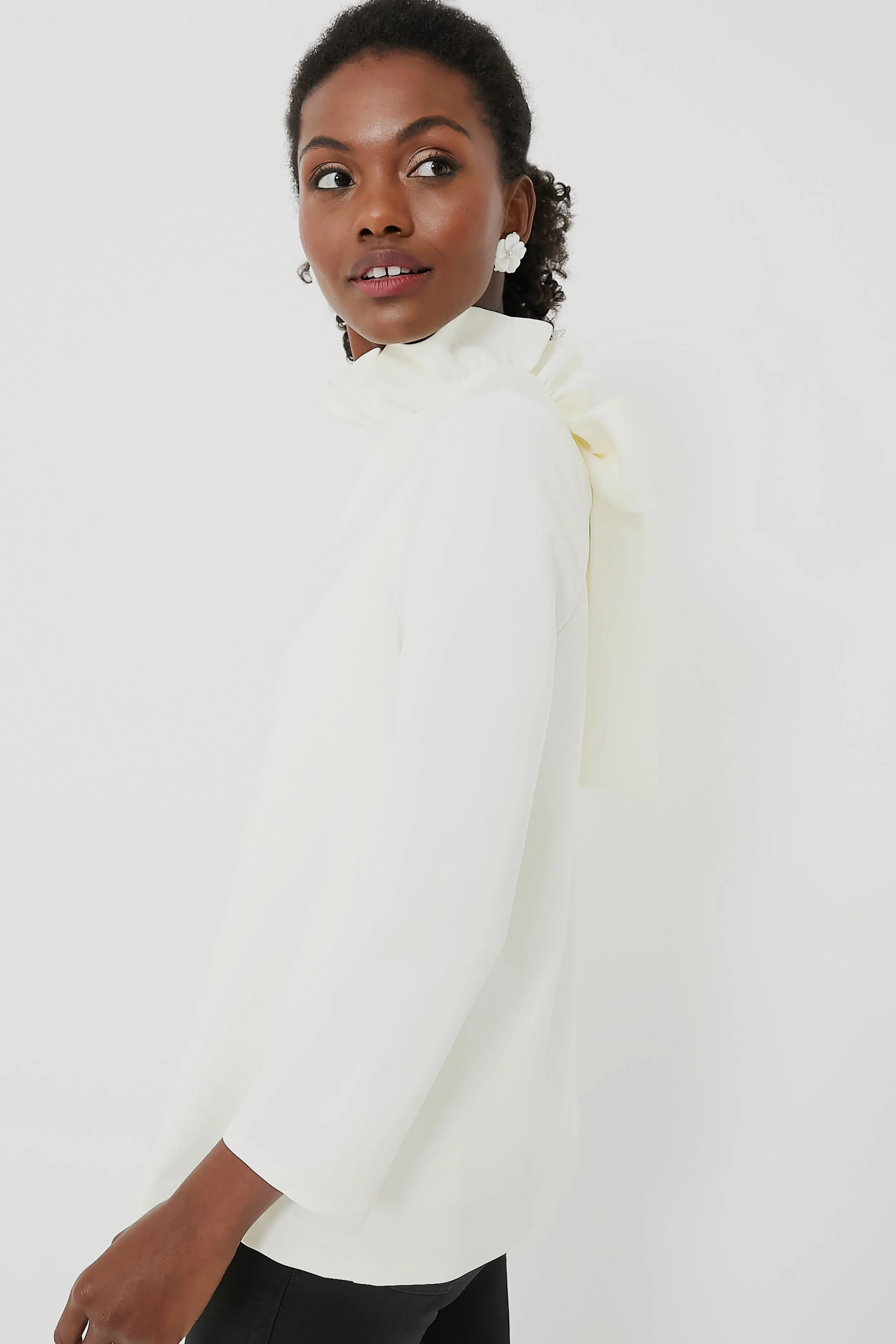 White Faye Blouse