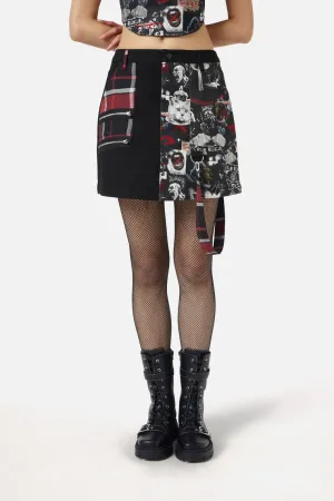 Wild Cat Panel Skirt
