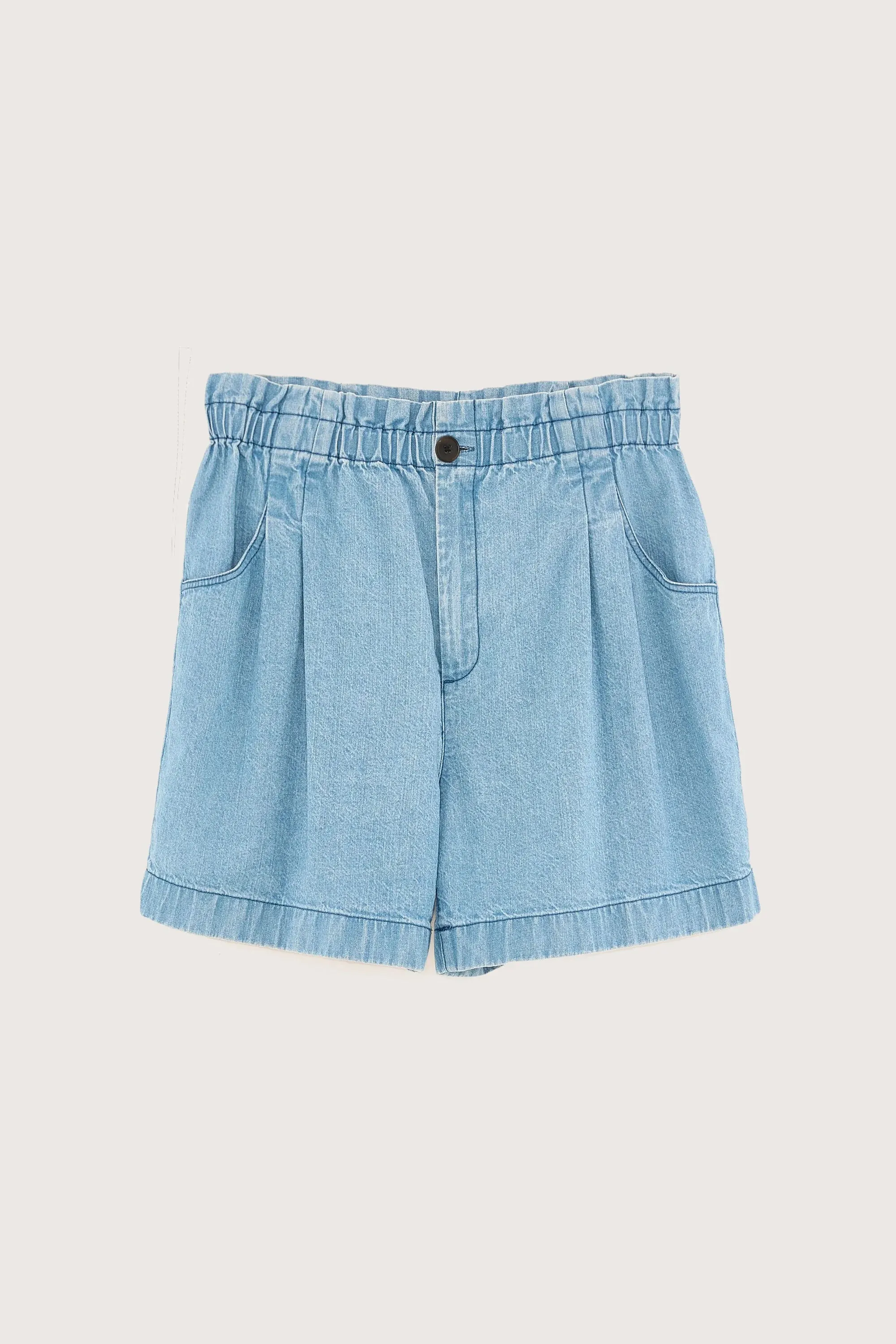 Willa Shorts - Blue Bleach