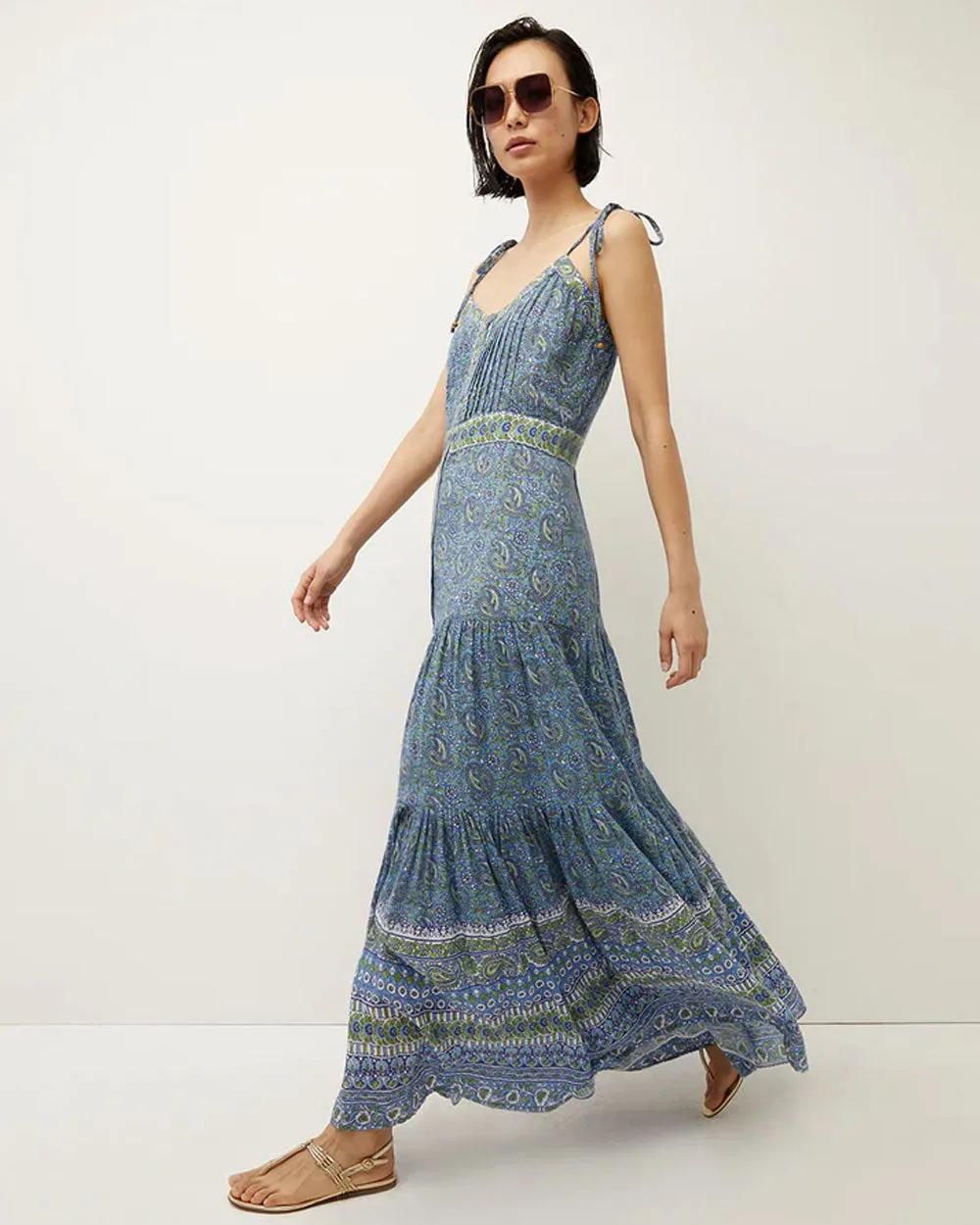 Windansea Blue Multi Maxi-Dress