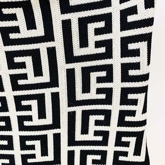 Women's Black and White Cocktail Party Dresses Elegant Tube Short Dress