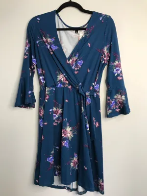 Womens Size Lg Misses Blue As U Wish Dress