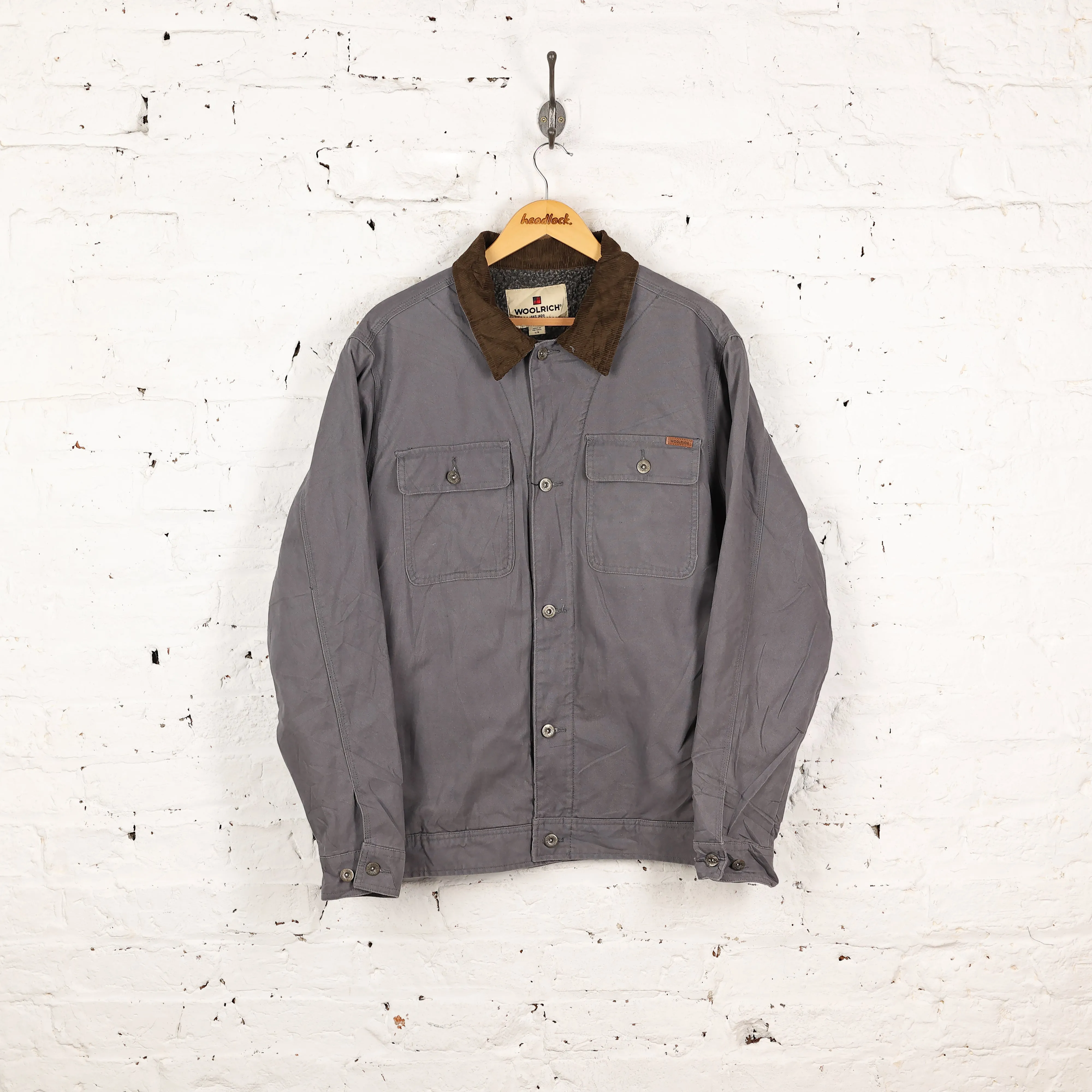 Woolrich Chore Work Jacket - Grey - L